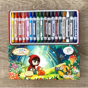 ชุดสีเทียน 18 สี คุณภาพดี สำหรับโรงเรียน ขายดี พร้อมรับทำสีเทียนแบบกำหนดเอง จำนวนมาก - Product Image 2