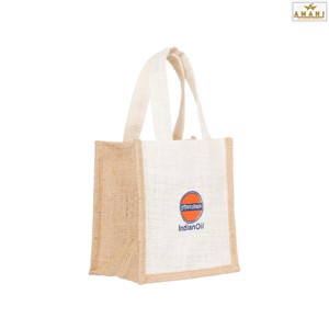 Bolsa de Yute Resistente con Impresión de Logotipo, Bolsa Ecológica Promocional para Compras o Eventos al Mejor Precio - Product Image 6