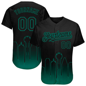 Ensemble d'uniformes de baseball personnalisés en polyester sublimé unisexe, maillot noir, pantalon, chaussettes, gants, sac de batte, printemps-été, anti-humidité - Product Image 6
