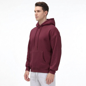 Fabricant de sweats à capuche en polaire pour hommes, mélange de coton doux, marque privée, pull personnalisé, streetwear, fournisseur de vêtements OEM - Product Image 3