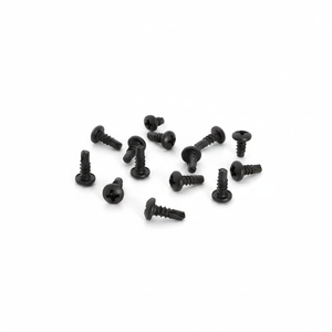 Tornillos para Concreto de Acero al Carbono con Recubrimiento Negro PDC - Cabeza Plana Phillips de Alto Torque, Pernos de Anclaje para Mampostería (Grado 4.8 6.8 en Pulgadas) - Product Image 1