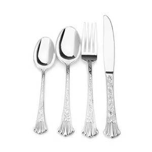 Ensemble de couverts de luxe en métal pour une expérience culinaire raffinée – Cuillère, fourchette, couteau en acier inoxydable – Vaisselle haut de gamme - Product Image 5
