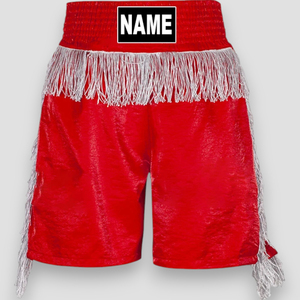 Custom Logo Mens Muay Thai Shorts Personalized Sponsor Martial Competition Fight Kick boxing Muay Thai Shorts OEM - Product Image 3