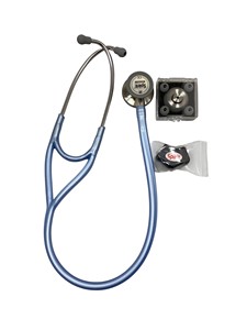 Estetoscopio de cardiología manual Spirit Deluxe Series, cabezal de acero inoxidable, 99% de precisión, certificado ISO CE, 1 año de garantía - Product Image 2