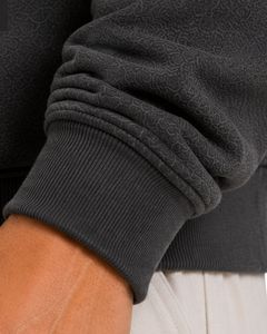 Charcoal Gray <b>Men</b> Oversized Quarter Zip Sweatshirt <b>Pullover</b> Fleece Long Sleeve Casual Streetwear Sweater Custom Heavy Cotton Top - Product Image 5