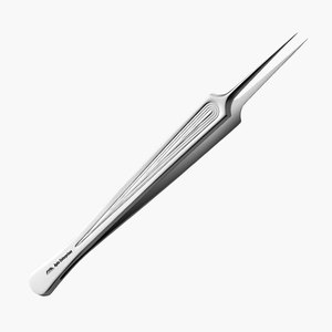 Pince à épiler à poils incarnés aiguille nez pointes pointues pince à épiler pour sourcils éclats élimination des points noirs extracteur de pince d'acné - Product Image 4