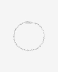 Pulsera de Diamantes Cultivados en Laboratorio, 2.79 Quilates, Oro Blanco de 10K, Certificación IGI, Joyería Fina Elegante para Mujer, Regalo para Fiestas - Product Image 4