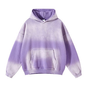 Survêtements personnalisés pour hommes et femmes, sweats à capuche épais 500 GSM 350 GSM en molleton polyester/coton brodé, et shorts amples - Product Image 2