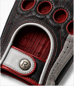 Guantes de Conducción de Cuero Marrón Tostado Hechos a Mano, Perforados, con Cierre Cobrax, Pantalla Táctil, Transpirables, Antideslizantes, Unisex, Clásicos para Automóvil - Product Image 5