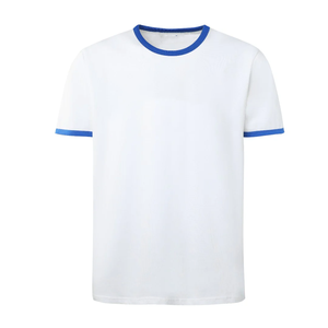 Zeta <b>White</b> Men T-Shirts 100% Combed Cotton – Soft Breathable <b>Plain</b> Solid <b>Tee</b> | Label Blank T-Shirt Wholesale Bulk Supplier - Product Image 1