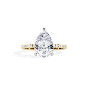 Bague en diamant or cultivé en laboratoire de qualité supérieure pour fiançailles et mariage, bijoux fins disponibles au prix d'exportation depuis l'Inde - Product Image 4