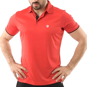 Polos de etiqueta privada para atletas Fitness Ropa informal Venta caliente Botón Decoración OEM Proveedores al por mayor - Product Image 5