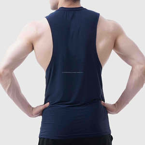 Débardeur personnalisé surdimensionné 100% coton décontracté Impression numérique graphique Débardeur sans manches pour hommes - Product Image 4