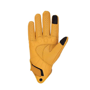 Professional Leather Motorbike <b>Gloves</b> Full Finger Touch Screen Breathable Protective Gear <b>For</b> <b>Men</b> Riding Racing Outdoor Sports - Product Image 2