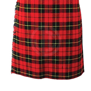 Jupes kilt classiques pour femmes, respirantes, décontractées, durables, de qualité supérieure, en tartan, longueur genou, en polyester/coton - Product Image 6