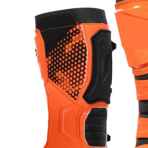 Chaussures de moto pour homme à prix abordable, en cuir véritable, respirantes, imperméables et coupe-vent, style maillot de course - Product Image 2