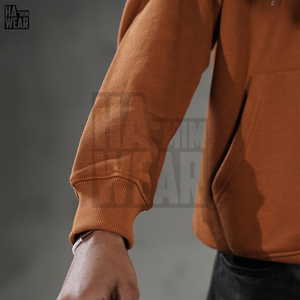 Sudadera con Capucha para Hombre de la Mejor Calidad, Ecológica, de Algodón Orgánico, Tejido Sostenible, Ropa Casual - Product Image 3