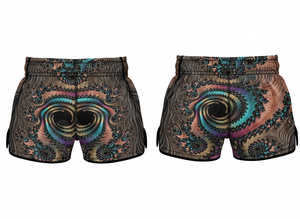 Shorts de sport personnalisés pour la boxe, le MMA, le kickboxing, la gym, la Muay Thai, avec couleur et taille sur mesure, design imprimé personnalisé pour hommes. - Product Image 5