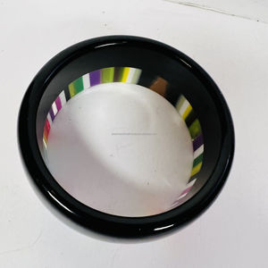 Handcrafted Vintage Angel Style <b>Resin</b> Craft for Women Customized High-End Customized Handcrafted Cufflink and Bangle From India - Product Image 3