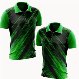 Polo en coton pour homme, tissu léger et doux au toucher, manches courtes avec col boutonné pour un confort quotidien - Product Image 3