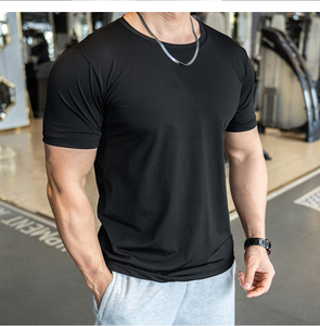 เสื้อยืดแขนยาวผู้ชายทรงเข้ารูป ผ้าฝ้าย 100% น้ำหนัก 200 กรัม ไซส์ใหญ่ สำหรับฤดูร้อน - Product Image 3