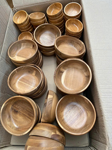 [HOT SELLING] Sustainable Coconut Shell Salad Bowl Eco-Friendly Non-Toxic Classic Design <b>Camping</b> <b>Kitchen</b> Utensil - Product Image 6