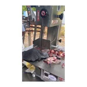 Máquina Cortadora de Pescado Semiautomática de Acero Inoxidable para Pescado Fresco y Congelado |   Cortadora de Mariscos Comercial con Capacidad de 100 kg/h - Product Image 3