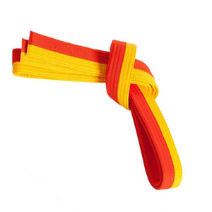 Ceintures de karaté de qualité supérieure, ceintures d'uniforme d'arts martiaux, 100% coton, couleur et taille personnalisables, équipement de karaté - Product Image 2