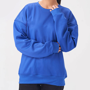 เสื้อสเวตเชิ้ตขายดี ทรงหลวม ไหล่ตก แบบหนาพิเศษ ทรงโอเวอร์ไซส์ ทรงบ็อกซี่ สีซันแฟด สกรีนโลโก้ได้ คุณภาพสูงสำหรับผู้ชาย - Product Image 6