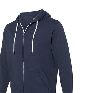 Sweat-shirts à fermeture éclair de haute qualité, coupe classique, vente en gros, 100% coton molletonné, vêtements d'hiver écologiques pour hommes - Product Image 5