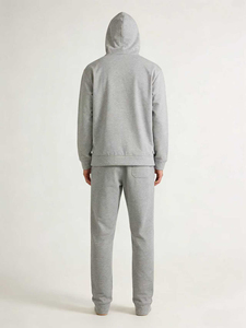 Conjunto de Sudadera con Capucha y Pantalones Deportivos Cómodos para Hombre, Chándal Informal de Dos Piezas, Ropa a Juego - Product Image 3