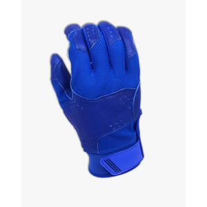 Premium Quality Cowhide Leather Baseball/Softball Batting Gloves Ambidextrous Breathable <b>Hook</b> Loop Closure Custom Made Gloves - Product Image 3