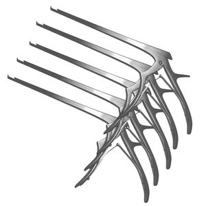 Ensemble de 5 Kerrison Rongeurs de haute qualité 8, 1, 2, 3, 4, 5 mm, instruments orthopédiques cervicaux, sans avis pour le moment, CE par Grip Surgical - Product Image 5