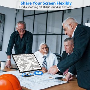 Supporto Pieghevole in Alluminio per iPad e Tablet, Stand da Scrivania Regolabile e Rotante per Monitor, Compatibile con iPad 11 10 9 8 7 - Product Image 6