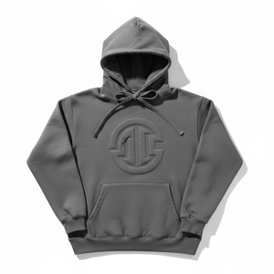 Wholesale Custom 3D Puff Print Hoodie Men 500GSM Heavyweight Oversized Boxy Fit Drop Shoulder Blank Streetwear Sweatshirt - Product Image 1