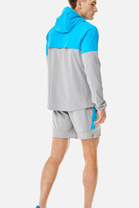 High Demand OEM Custom <b>Men's</b> Nylon Windbreaker <b>Jacket</b> and Shorts Set lightweight Quick Dry Water Resistant <b>Summer</b> Tracksuit Set - Product Image 2