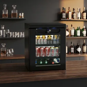 Minibar Ecológico de Grado Alimenticio Negro de 40 Litros de TESX INDUSTRIES - Product Image 1