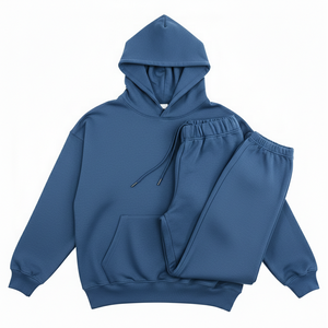 Chándal Deportivo Personalizado con Capucha para Invierno, Unisex, para Entrenamiento, Running, Deportes, Chándal de Felpa de Algodón Grueso para Correr - Product Image 5