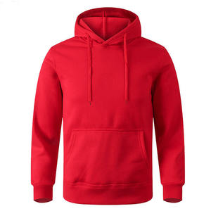 เสื้อฮู้ดดี้ผู้ชายคุณภาพสูง สีพื้น ซิปหน้า ระบายอากาศได้ดี ผ้าฝ้าย 100% เนื้อผ้าบางเบา ออกแบบตามสั่ง ทรงโอเวอร์ไซส์ - Product Image 6
