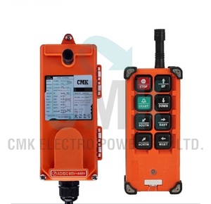 รีโมทคอนโทรลเครนไร้สาย CMK F21-2D พร้อมกุญแจแม่เหล็ก ปุ่มควบคุมความเร็วสองระดับ 2 ปุ่ม ระยะควบคุม 100 เมตร มาตรฐาน IP65 รองรับระบบเน็ตเวิร์ค 380V/24V OEM 5A EOT - Product Image 6