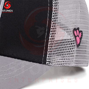 Casquette de camionneur classique Oxford Dobby avec broderie personnalisée, casquette de sport en toile de haute qualité, logo personnalisable, boucle en métal, unisexe - Product Image 4