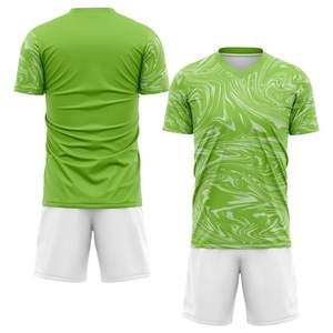 High Quality Breathable Lightweight 100% Polyester <b>Soccer</b>/football Jersey for Unisex Short Sleeve Stretch Anti-UV Quick Dry - Product Image 3