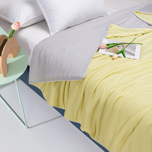 Poliestere <span class=keywords><strong>leggero</strong></span> <span class=keywords><strong>piumino</strong></span> di raffreddamento per l'estate trapunta lavabile con doppio lato freddo fresco come il gelato per uso domestico o Hotel - Product Image 1
