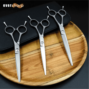 Taiwan Professional 6 Inch Japanese Stainless Steel <b>Dog</b> Thinning <b>Scissors</b> HRC 59-61 2CR Handle Customizable Size Grooming Cats - Product Image 5
