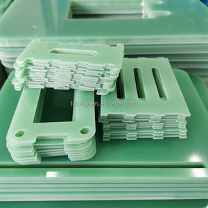 แผ่นฉนวนเรซินอีพ็อกซี่ G10 FR-4 สีเขียว/สีธรรมชาติ แผ่นไฟเบอร์กลาสสำหรับแบตเตอรี่ - Product Image 3