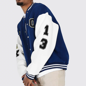 <b>Winter</b> Patchwork Embroidered Vintage Streetwear Letterman - Product Image 1