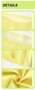 Jupe de tennis taille haute pour femme, coupe trapèze, avec poches, mini-jupe de sport athlétique unie - Product Image 6