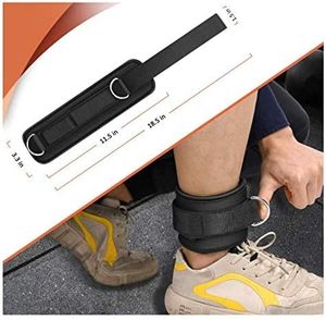 สายรัดข้อเท้าแบบปรับได้ คุณภาพสูง ผลิตตามสั่ง ยี่ห้อ PROFIT SPORTS ทำจากนีโอพรีน ป้องกันการลื่น ใช้งานได้กับเครื่องเคเบิล ช่วยบริหารกล้ามเนื้อก้นได้อย่างมีประสิทธิภาพ - Product Image 6