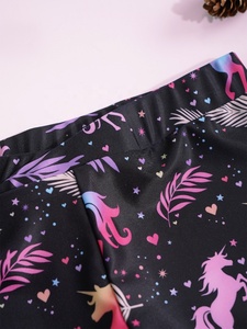 3-16 ans Enfants Filles Enfants Costume de Danse pour Compétition <span class=keywords><strong>Gymnastique</strong></span> Entraînement Danse Sports Ceinture Shorts Bas - Product Image 4