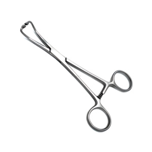 High Quality Stainless Steel Peers Towel <b>Clamp</b> Non-Perforating 5.75" (14.5cm) CE & ISO Certified Wholesale Best Supplier - Product Image 2